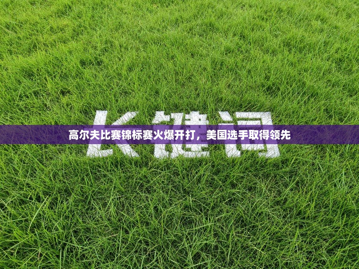 高尔夫比赛锦标赛火爆开打，美国选手取得领先  第1张